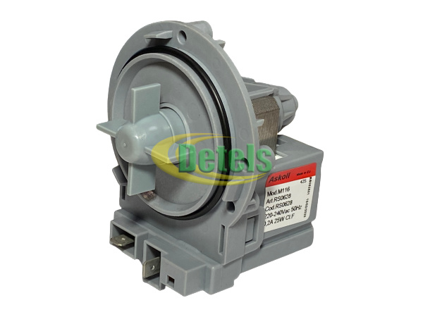 Насос сливной (помпа) EAU61383505 для стиральной машины LG (4681EA2001E, EAU62263305, BPX2-56L)